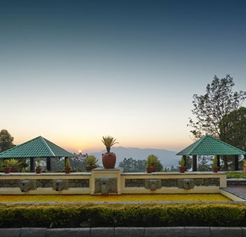 View From Munnar Resort In Kerala